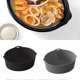 thumbnail image 4 of Slowing Cooker Divider Liner Reusable Leak-proof Silicone Cooking Liner for Oval or Round Pot, 4 of 5