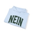 thumbnail image 4 of Nein No in German Germany Hoodie Gifts Hooded Sweatshirt Pullover Shirt, 4 of 4