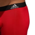 thumbnail image 3 of Calzoncillos tipo bóxer adidas para hombre, paquete de 3 unidades, rojo escarlata/negro/gris ónix, 3 of 9