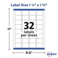 thumbnail image 6 of Avery Printable Rectangle Labels, 1.25" x 1.75", White, 256ct (22828), 6 of 9