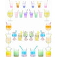 thumbnail image 6 of 1Sets 32Pcs 16 Styles Milk Tea Charms Bulk Colorful Mini Bottle Drinks Resin Fruit Tea Pendants with Pearl Straw for Dangle Earrings Jewelry Making Crafts Supplies Accessories, 6 of 7