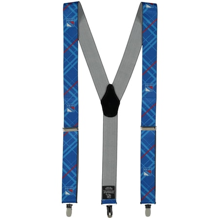 Men s Blue New York Rangers Suspenders