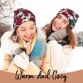 thumbnail image 4 of Lsque Rose Flowers Pattern Knitted Beanie, Unisex Winter Hat, Knit Hat Winter Beanies Thick Fisherman Beanies Cuffed Plain Skull Caps, 4 of 6
