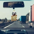 thumbnail image 5 of ATTOEATTOE Double-Sided Animals Pendant Decoration Car Accessories Bag Accessories Car Hanging Ornament Rearview Mirror Pendant Birthday Gift Funny Auto Decoration Accessories Creative GiftST-001, 5 of 5