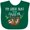 Green, variant on Inktastic My Great Aunt Loves Me Cute Sloth and Baby Boys or Girls Baby Bib