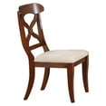 thumbnail image 3 of Sunset Trading Andrews 5PC Round/Oval Wood Extendable Dining Table Set in Brown, 3 of 5