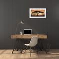thumbnail image 3 of Madou 24x14 White Modern Wood Framed Museum Art Print Titled - Memories of Masai Mara, 3 of 4