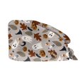 thumbnail image 2 of Fun Halloween Working Cap Scrub Cap with Sweatband Adjustable Unisex Men Women Tie Back Hat Nurse Surgical Caps, 2 of 5