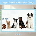 thumbnail image 3 of Dog Pee Pads Extra Large 36"x51", 40 Count Large Puppy Training Pads with Adhesive Tabs, 7 Layers Thick, Super Absorbent, Leak-Proof, Quick-Dry, Potty Pads for Dogs and Puppies, 3 of 7