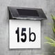thumbnail image 4 of Letrero de número de casa solar para exterior | Placa de dirección de acero inoxidable iluminada con LED | Tableta de puerta iluminada con energía solar | Números y letras preimpresos de bricolaje, 4 of 7