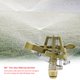 thumbnail image 1 of 360 ° Zinc Alloy Ground Insert Zinc Sprink Water Watering Sprinkler Sprayer Lawn Garden Yard, 1 of 5