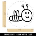 thumbnail image 2 of Sweet Bee Doodle Rubber Stamp for Scrapbooking Crafting Stamping - Mini 1/2 Inch, 2 of 7