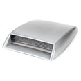 thumbnail image 4 of ALLTIMES Universal Car Auto Decorative Air Flow Scoop Vent Cover Hood, ABS Plastic, Black or Silver, 4 of 5