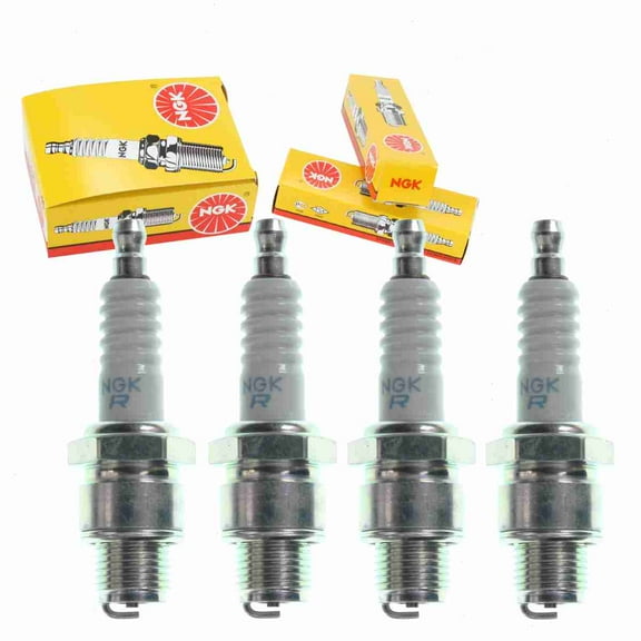 4 pc NGK Standard Spark Plugs compatible with Volkswagen Beetle 1.2L 1.3L 1.5L 1.6L H4 1954-1979