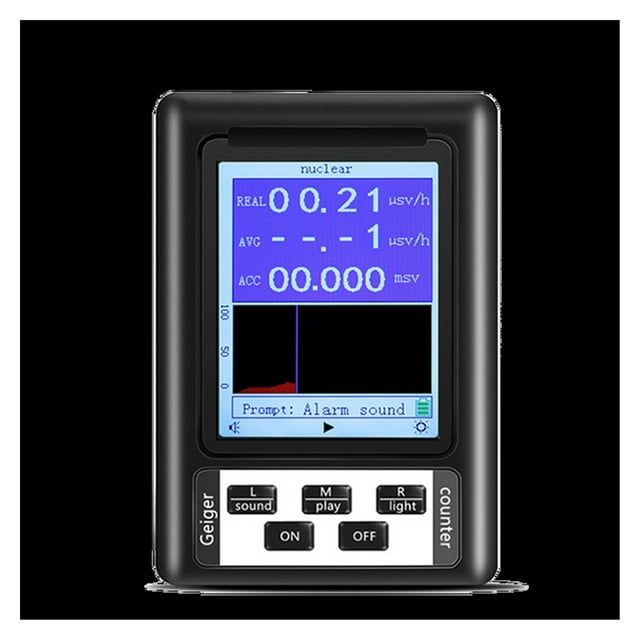 BR-6 Geiger Counter Nuclear Radiation Detector Personal Dosimeter X-ray Beta Gamma Tester Detector Radioactivity Detector ,Accurate Readings