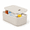 Beige, variant on Beige Taller Lockable Storage Box with Combination Code for Medication Snacks and iPad Mini