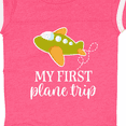 thumbnail image 4 of Inktastic My First Plane Trip Airplane Travel Boys or Girls Baby Bodysuit, 4 of 5