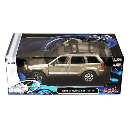 Jeep Grand Cherokee SUV, Khaki - Maisto Special Edition 31119 - 1/18 Scale Diecast Model Toy