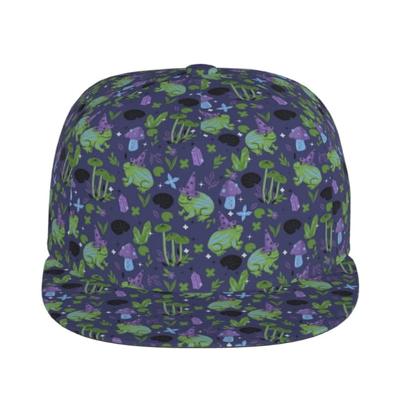Sigee Magic Toads in Hats Print Men Women Fashion Baseball Cap,Unisex-Adults,Classic Adjustable Plain Hat