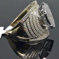 thumbnail image 3 of Anillo de diamantes de regalo de aniversario, joyería de mano para mujer, de moda europea y americana, para compromiso, boda, 3 of 4