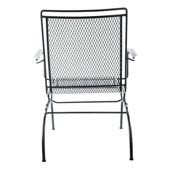 Arlington House Black Wrought Iron Outdoor Chair Patio Furniture Arlington House Black Wrought Iron Outdoor Chair Patio Furniture For Backyard Porch And Garden