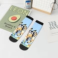 thumbnail image 7 of Silaia Bluey Print Adult Socks,Ankle Athletic Running Socks,Cushioned Breathable Low Cut Sports Tab Socks for Men and Women,Moisture-Wicking Crew Socks, 7 of 7