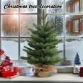 thumbnail image 4 of Artificial Norfolk Pine Tree - Faux Christmas Tree Potted Green for Front Porch Christmas Indoor Outdoor Decor for Entryway, Living Room, Office, Apartment, 4 of 5