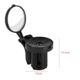thumbnail image 4 of tamizeot Bike Rear View Mirror Road Mountain Bike Cycling Adjustable Handlebar Plug Rear View Mirror Accessories 11.1*7.2*6.05cm 1Set, 4 of 6