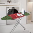 thumbnail image 2 of HELLHERO Ironing Board Cover 3 Fasteners Soft Snowman and Snowflake Dustproof Covers Ironing Cover for Friends, 2 of 5
