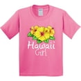 thumbnail image 3 of Inktastic Hawaii Girl Hibiscus Flowers Youth T-Shirt, 3 of 5