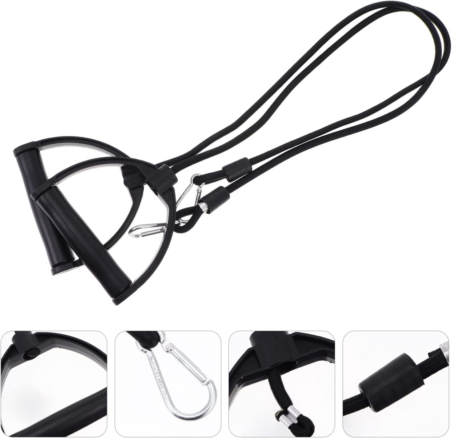 JJEAN-1 Pair of Stepper Resistance Bands Fitness Pull Ropes Fitness Resistance Belts
