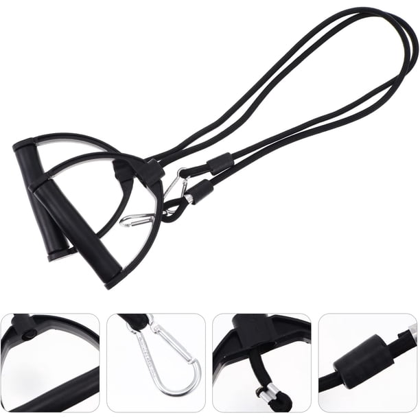2 piezas de cuerda elástica para tirar, accesorios para equipos de fitness, ejercicio de fuerza de brazo multifuncional, tirador deportivo, cuerda de resistencia de goma ER Rojo Verde