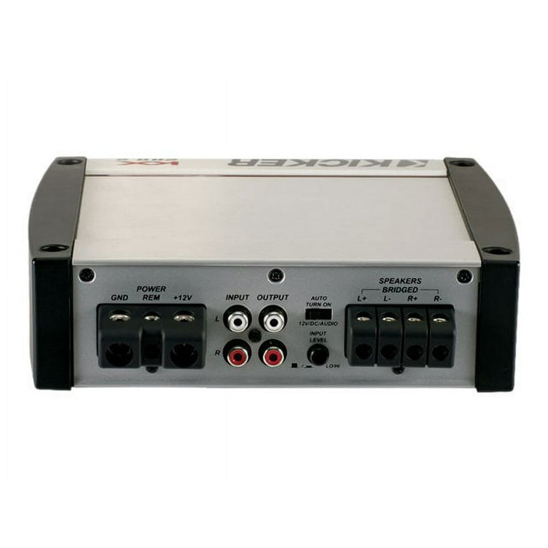 KICKER KXA1200.2 ステレオアンプ Amazon.com: KICKER Amplifier and Amp Kit Package of 2 Items