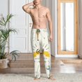 thumbnail image 2 of Kdxio Golf Icons And Golfer Pattern Men's Pajama Pants, Elastic Waist with Drawstring and Pockets, Comfortable Loungewear-XX-Large, 2 of 6