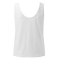 thumbnail image 4 of DuoJiaJ Womens Tank Top Summer Daily Sleeveless V Neck Fashion Tops Solid Color Casual Shirts Plus Size Women’s Cotton Tank Tops, 4 of 4