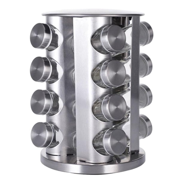 Estante de tarros de especias de cocina Sunnimix 16 botellas