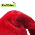 thumbnail image 4 of Christmas Hat, Santa Hat Xmas Holiday Hat for Adults Unisex Velvet Comfort Christmas New Year Festive Holiday Party Supplies(2pcs), 4 of 9