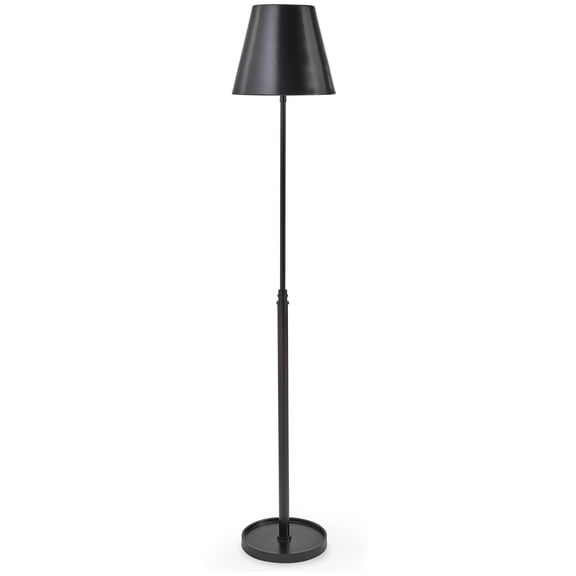 Signature Design by Ashley Wimner Metal Floor Lamp, Oil-Rubbed Bronze Finish, Empire Metal Shade, 63" Tall