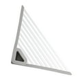 thumbnail image 1 of yuksok Roll up Triangle Plat Séchoir Léger Robuste Résistant à la Rouille Portable 60x43x43cmLight Gris, 1 of 9