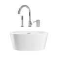 thumbnail image 2 of Marion 66 Inch Acrylic Double Ended Freestanding Tub Package, 2 of 2