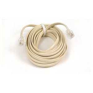 UPC 722868112045 product image for Belkin Pro Series Phone Cable - RJ-11 Male - RJ-11 Male - 15ft - Ivory | upcitemdb.com