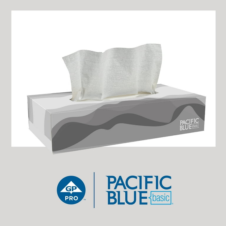 Georgia Pacific Professional 2-Ply White Facial Tissue for