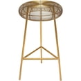 thumbnail image 4 of Home Square 2 Piece Tuscany Rich Metal Bar Stool Set in Gold, 4 of 4
