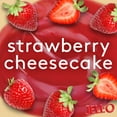 JellO Original Strawberry Cheesecake Pudding Cups Snack, 4 Ct Cups
