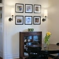 thumbnail image 6 of Battery Operated Wall Sconces Set of Two, Wireless, Rechargeable No Wiring Wall Lamp/Light for Bedroom, Black, 6 of 8