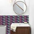 thumbnail image 4 of Wall Stickers,Mosaics Creative 3D Tile Stickers Simulation Decoration DIY Floor Plane Wall Stickers Bright Film Custom Stickers, 4 of 4