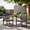Gray, variant on MUCHENGHY 7PC HDPE Outdoor Dining Set w/ 6 Chairs, All-Weather, Large Family Patio Furniture, White