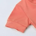 thumbnail image 7 of DxhmoneyHX Toddler Boys Girls Clothes Short Sleeve Zipper Romper for Infant Baby Cotton Footed Pajamas Jumpsuit Summer Onesies Bodysuit, 7 of 7