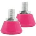 thumbnail image 1 of UPGRATOR 1 Paire de Butées d'Orteil pour Patins à Roulettes Noir Rose Caoutchouc Acier Inoxydable Hauteur Réglable Outils de Frein Usage Intérieur Extérieur, 1 of 8