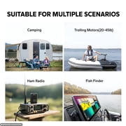 LiTime 2Pack 12V 50Ah Lithium LiFePO4 RV Battery, Max. 15000 Deep Cycle Battery, Perfect for Camper, Van, Marine, Trolling Motor
